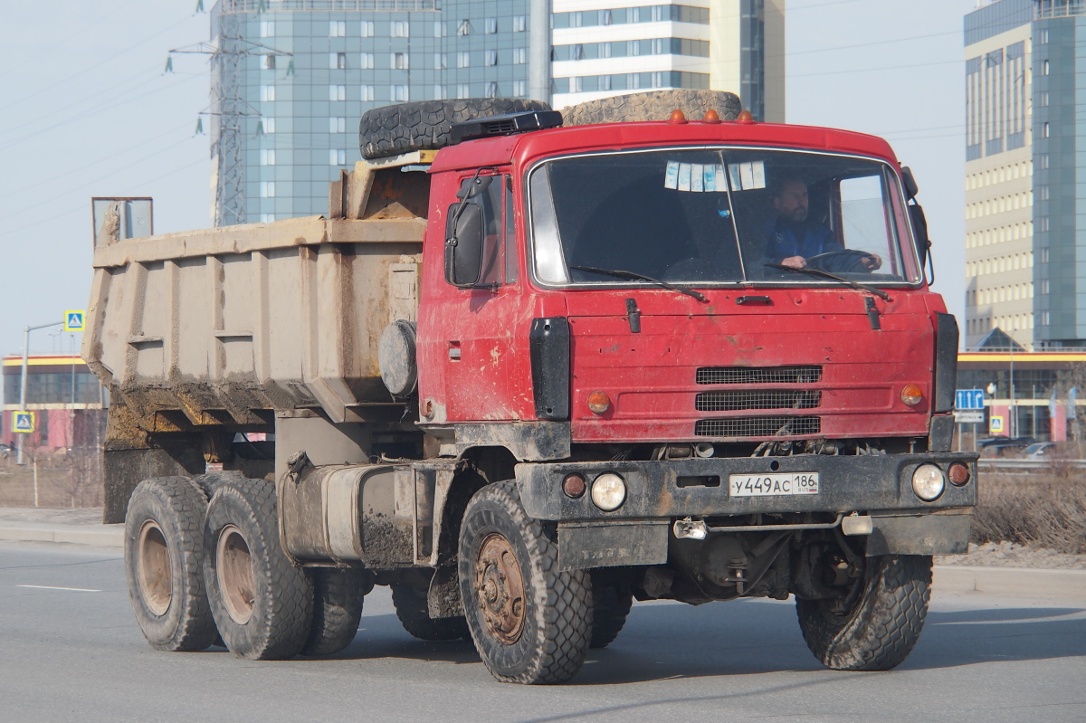 Ханты-Мансийский автоном.округ, № У 449 АС 186 — Tatra 815-2 S1