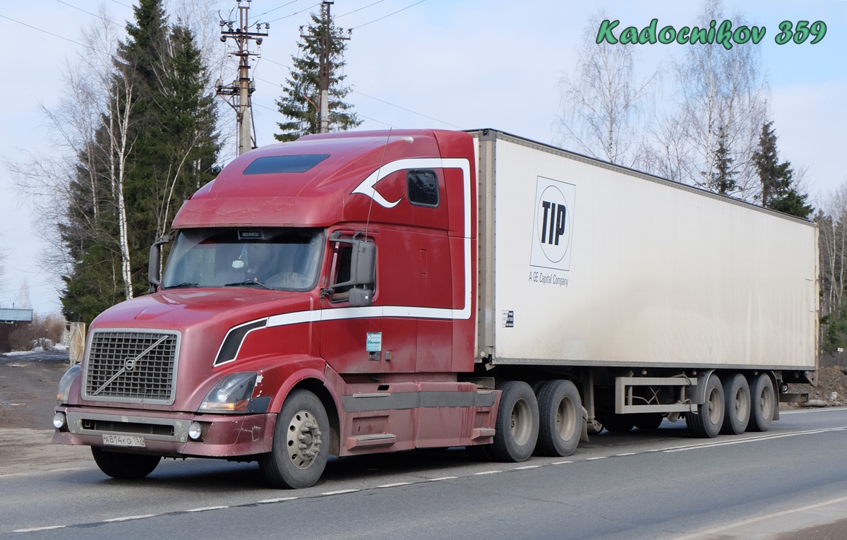 Нижегородская область, № А 814 КО 152 — Volvo VNL670