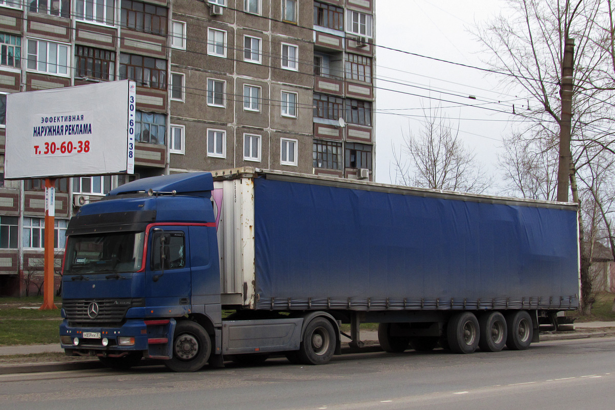 Ивановская область, № Н 859 КК 37 — Mercedes-Benz Actros ('1997)