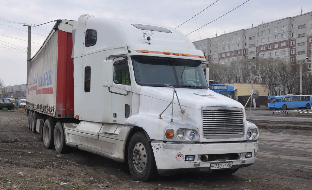 Омская область, № М 730 ХТ 55 — Freightliner Century Class