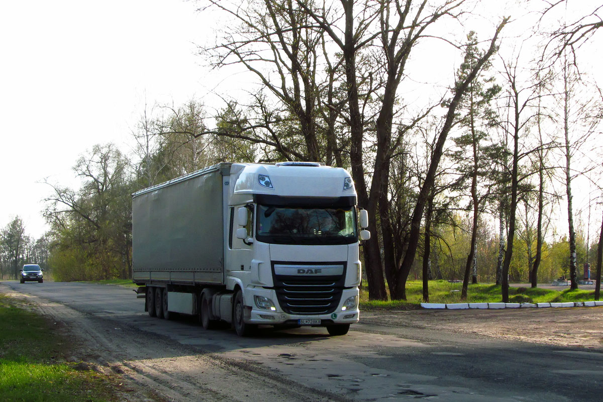 Словакия, № BL-728KX — DAF XF Euro6 FT