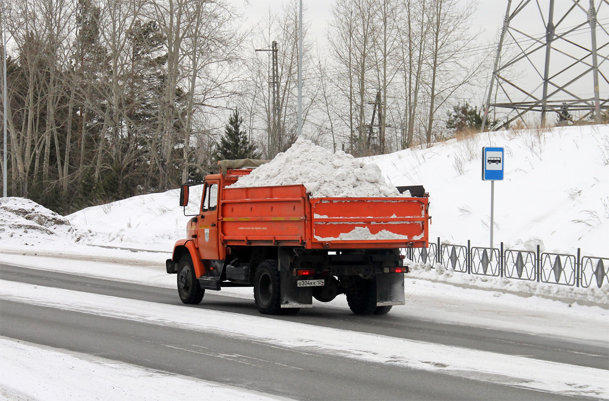 Красноярский край, № В 304 КК 124 — ЗИЛ-494560