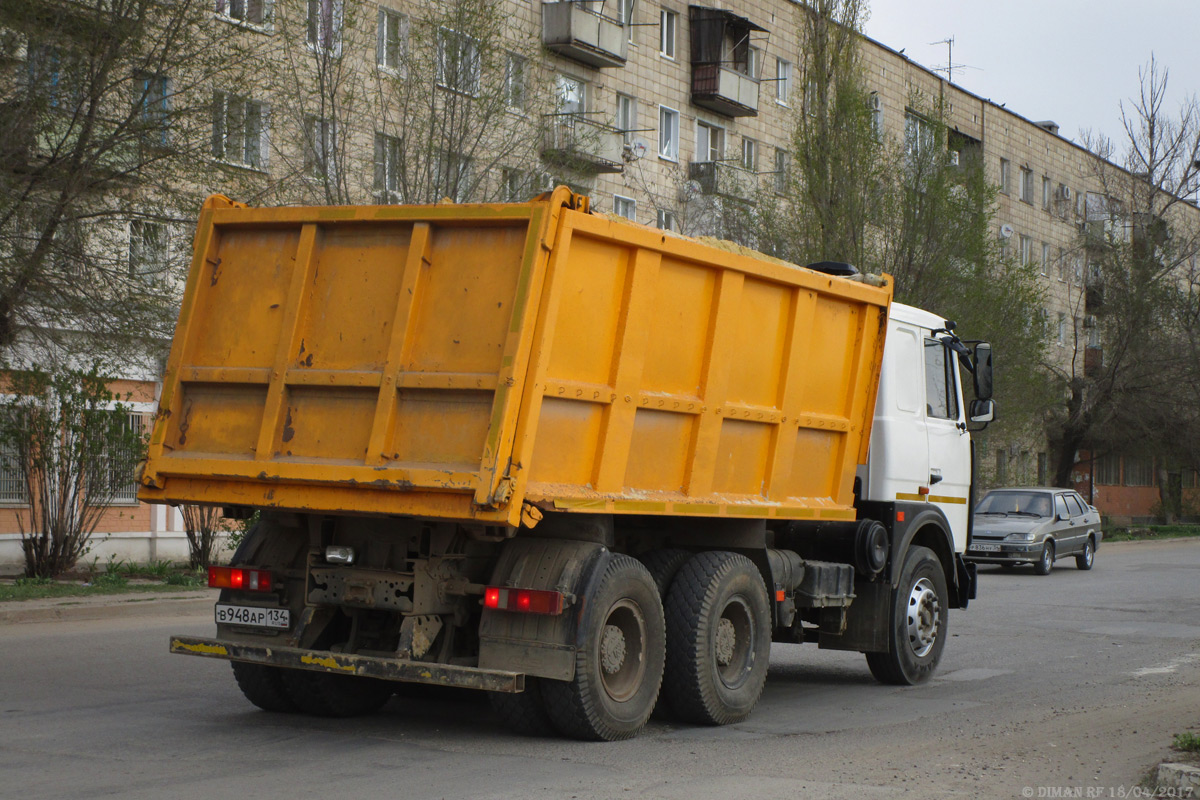 Волгоградская область, № В 948 АР 134 — МАЗ-551605