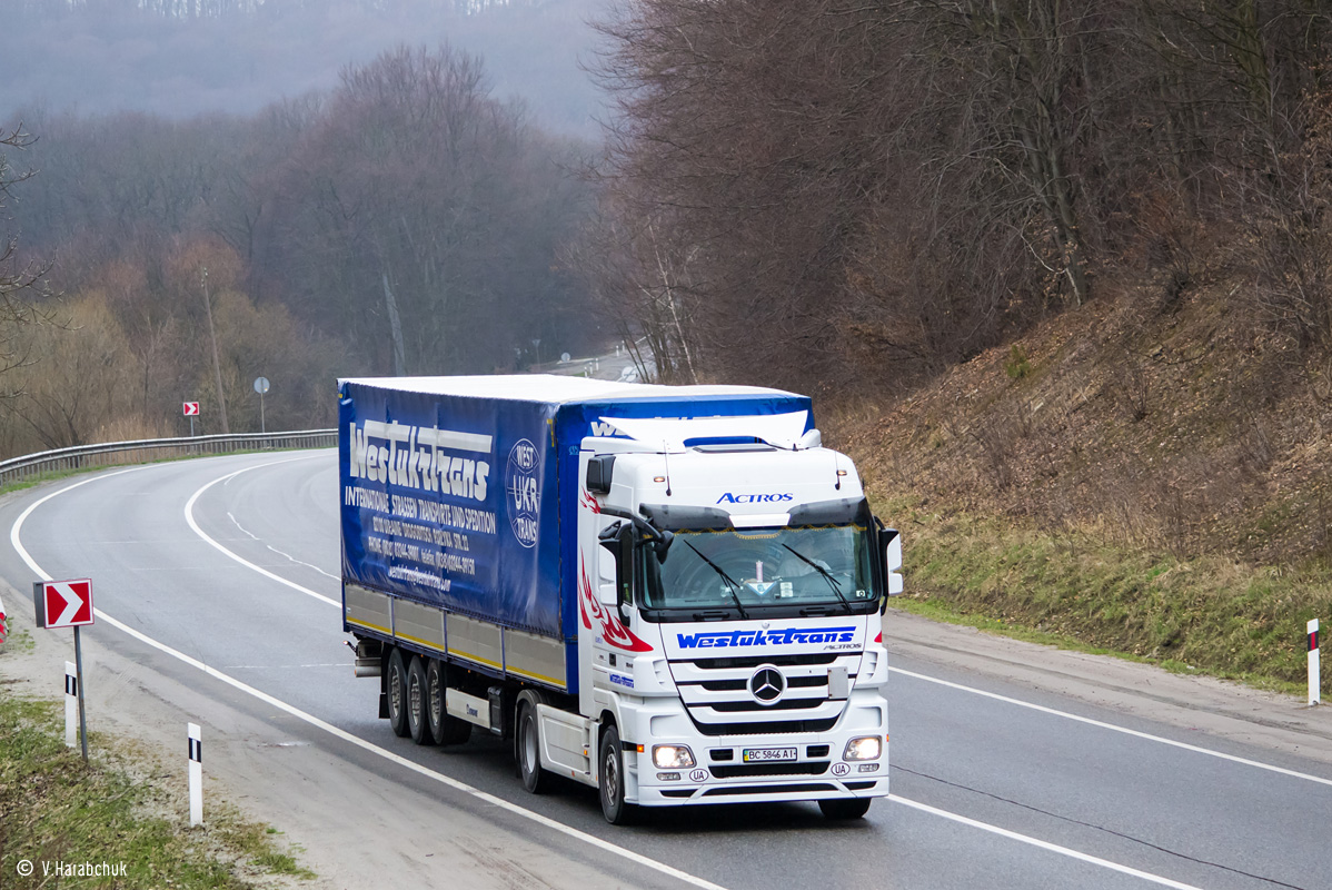 Львовская область, № ВС 5846 АІ — Mercedes-Benz Actros ('2009) 1844