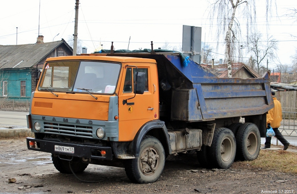 Орловская область, № М 869 ТМ 57 — КамАЗ-55111 (общая модель)