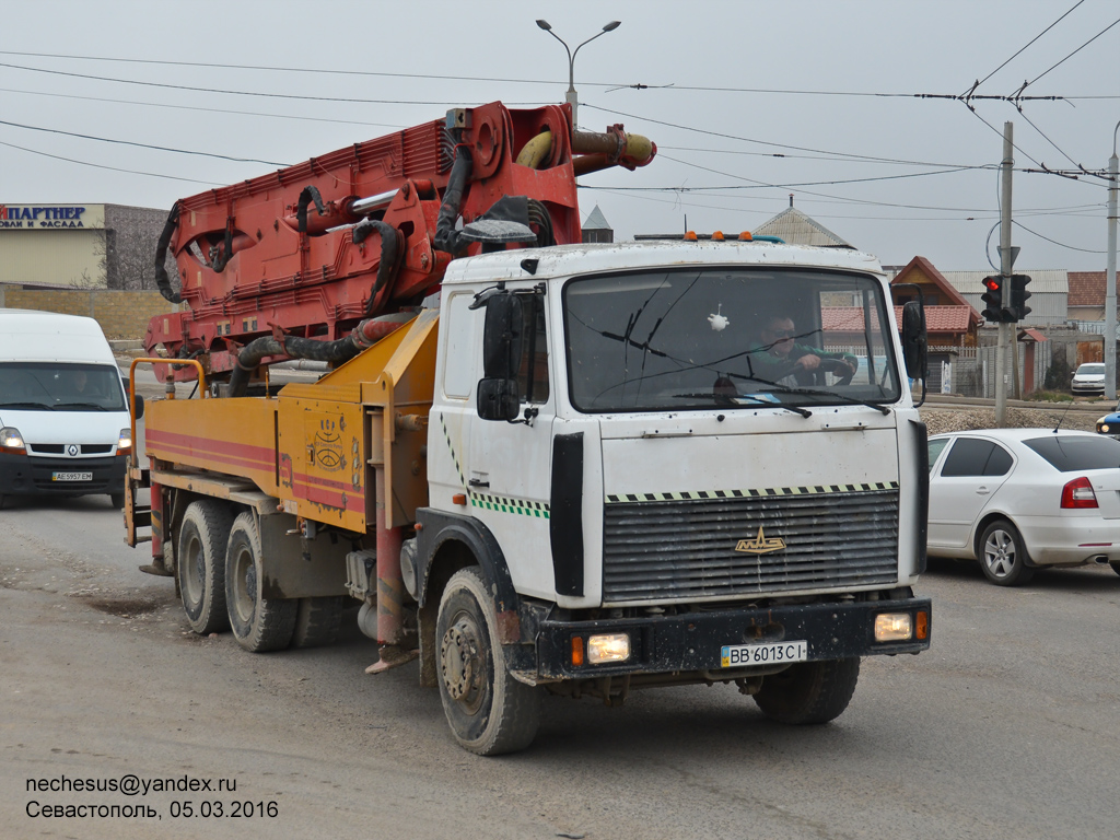 Севастополь, № ВВ 6013 СІ — МАЗ-630305