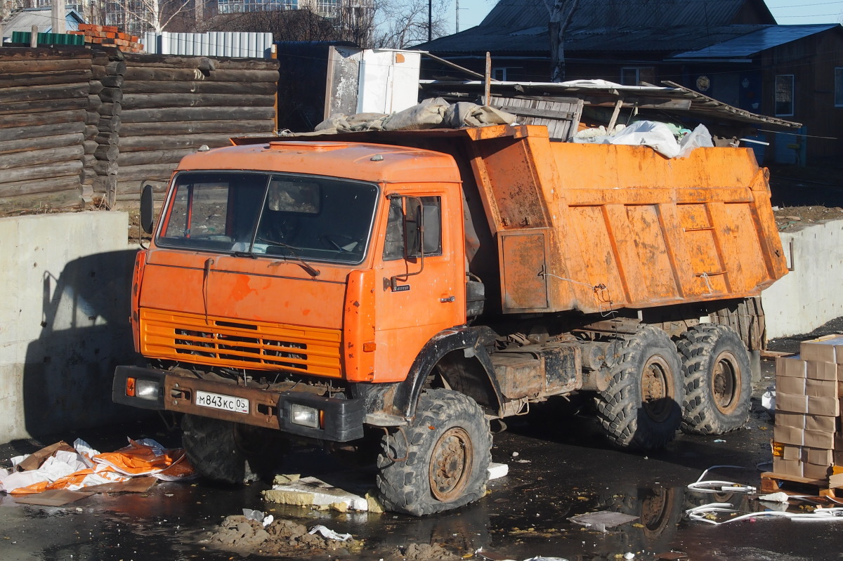 Ханты-Мансийский автоном.округ, № М 843 КС 05 — КамАЗ-65111-01 [65111A]