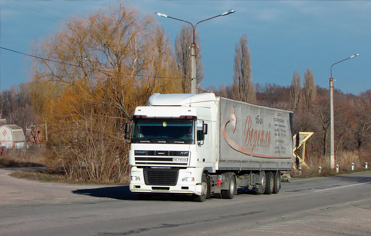 Днепропетровская область, № АЕ 3105 НА — DAF XF95 FT