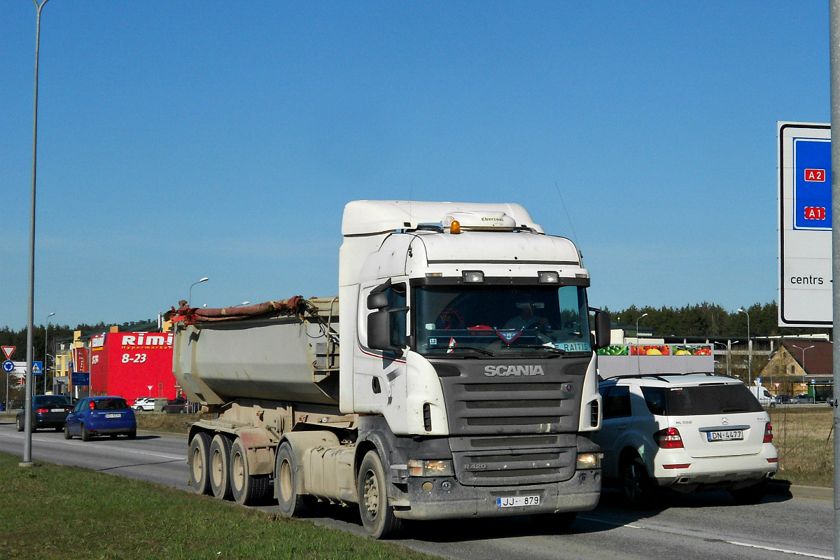 Латвия, № JJ-869 — Scania ('2004) R420