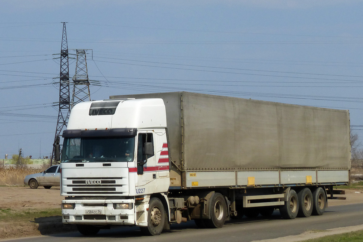 Волгоградская область, № А 584 СС 34 — IVECO EuroStar