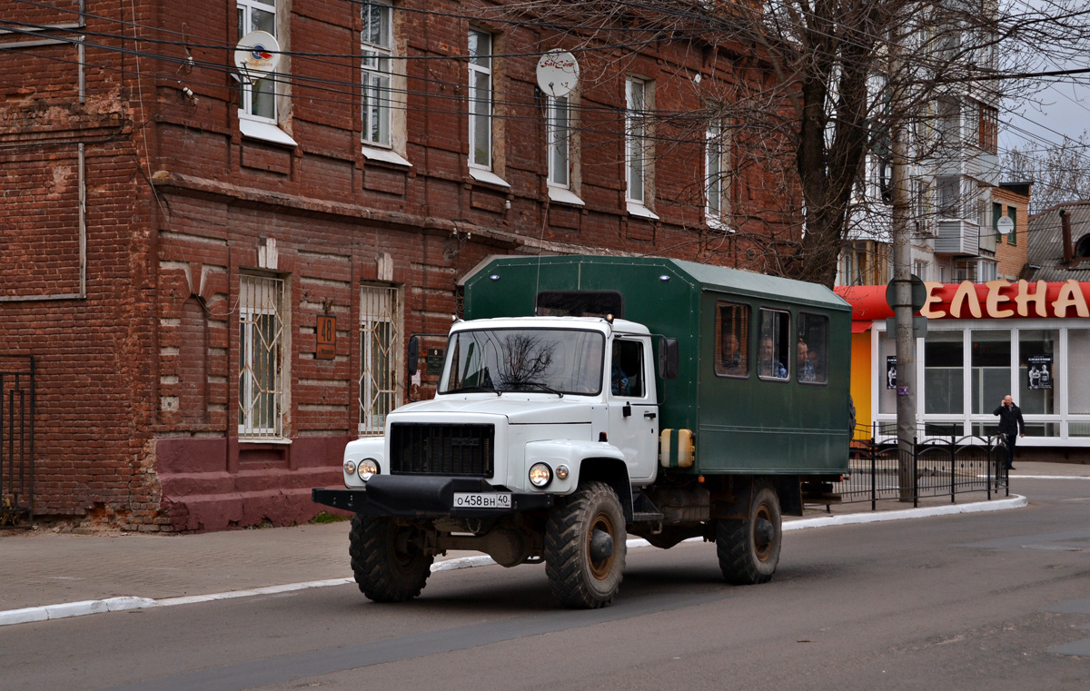 Калужская область, № О 458 ВН 40 — ГАЗ-33081 «Садко»