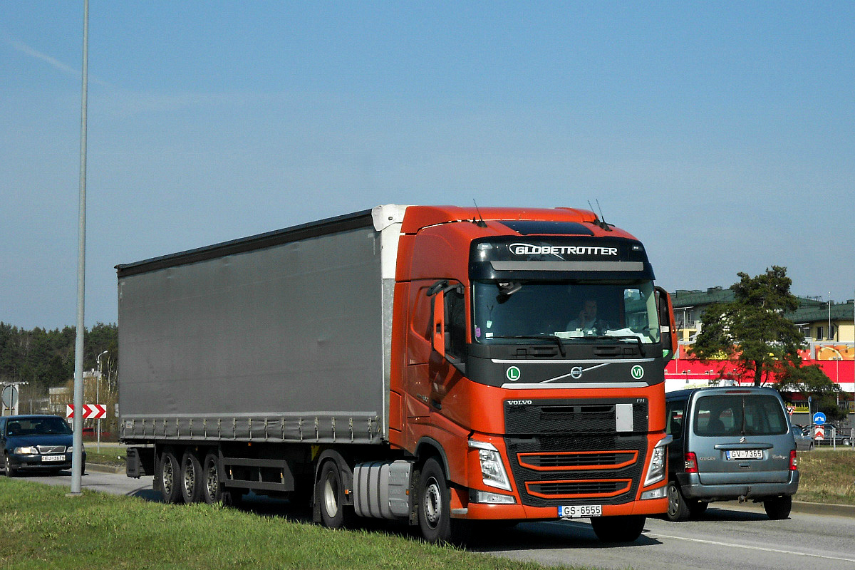 Латвия, № GS-6555 — Volvo ('2012) FH.460