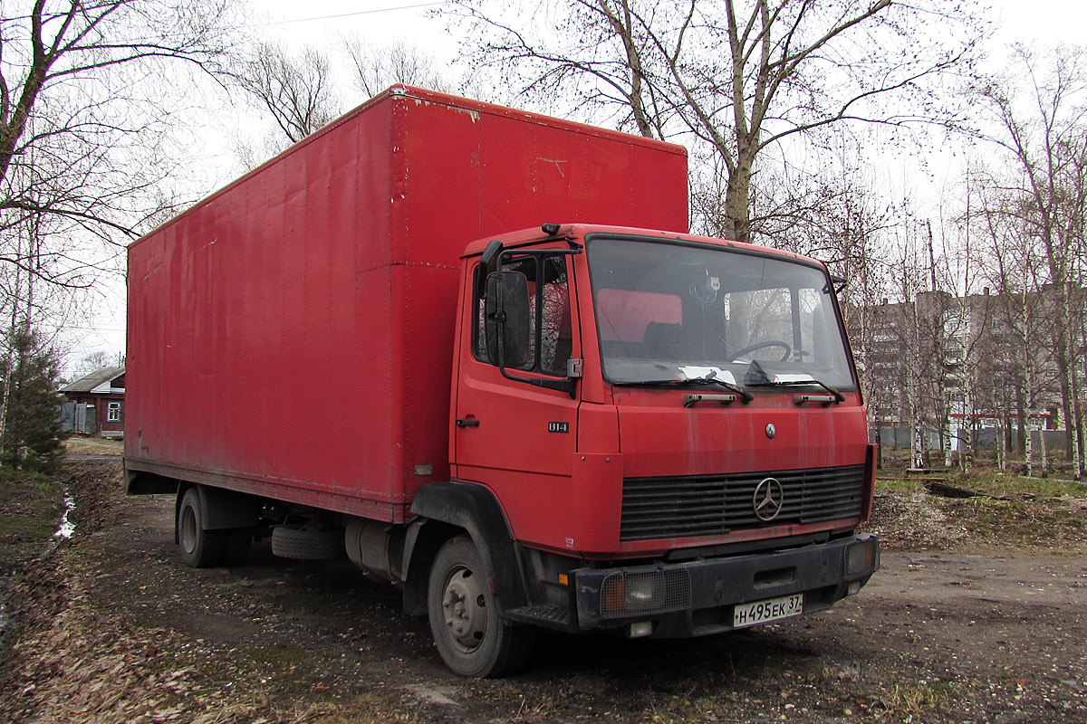 Ивановская область, № Н 495 ЕК 37 — Mercedes-Benz LK 814