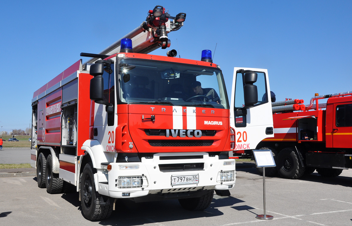 Омская область, № Т 797 ВН 55 — IVECO Trakker ('2007)