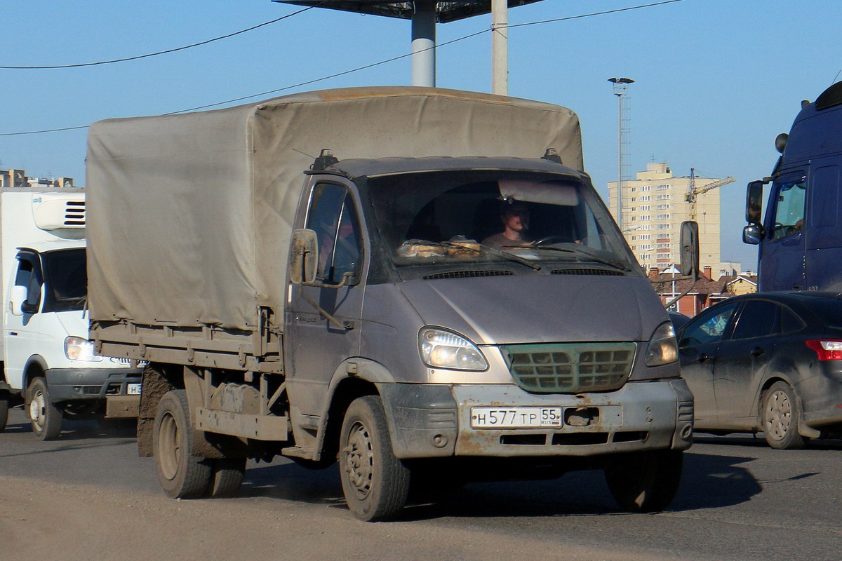 Омская область, № Н 577 ТР 55 — ГАЗ-33104 "Валдай"