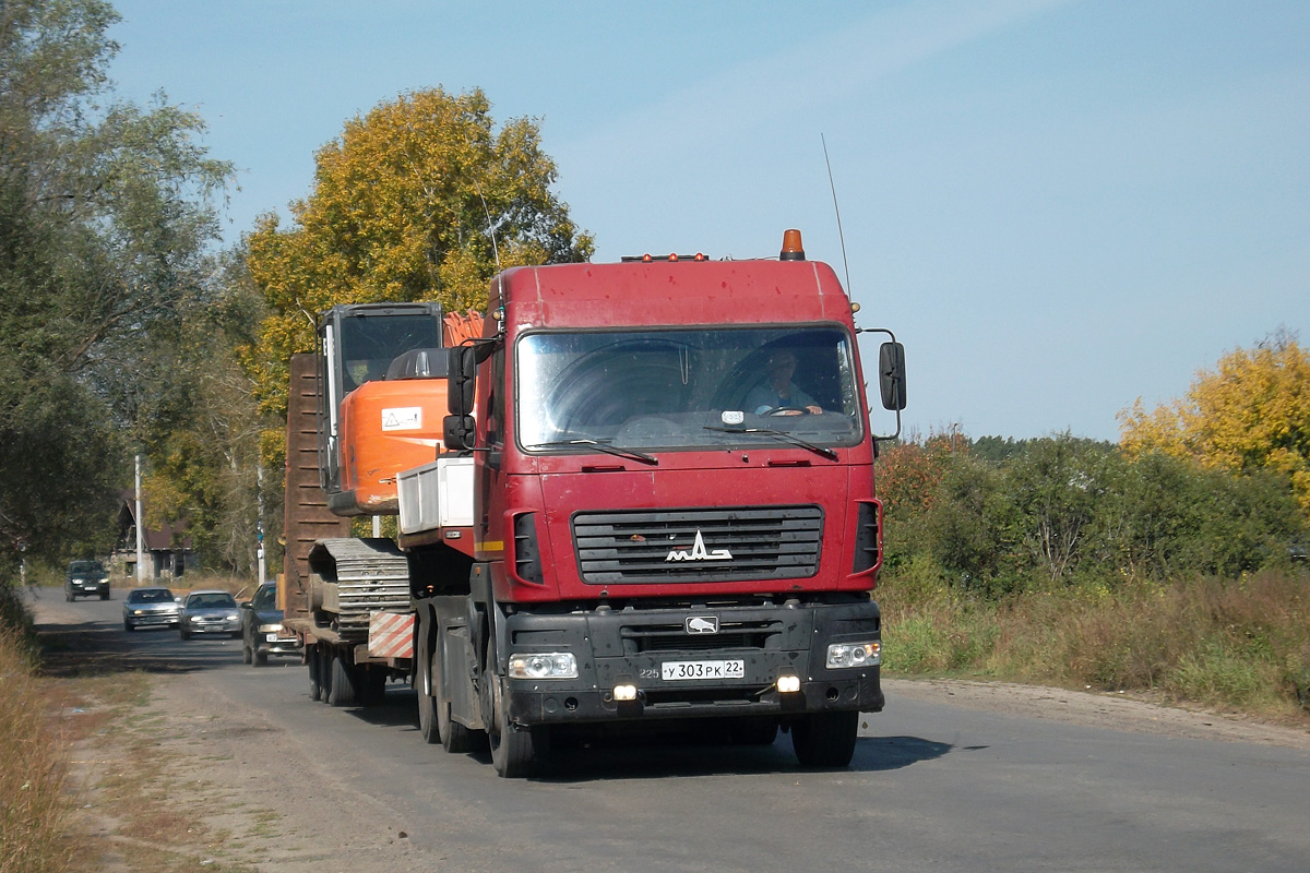 Алтайский край, № У 303 РК 22 — МАЗ-6430A9