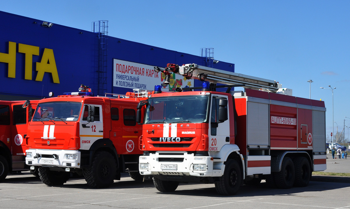 Омская область, № Т 797 ВН 55 — IVECO Trakker ('2007)