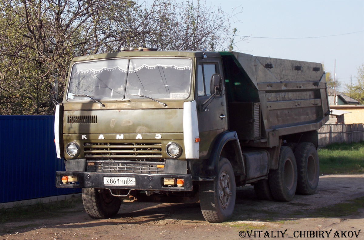 Волгоградская область, № Х 861 НН 34 — КамАЗ-5511