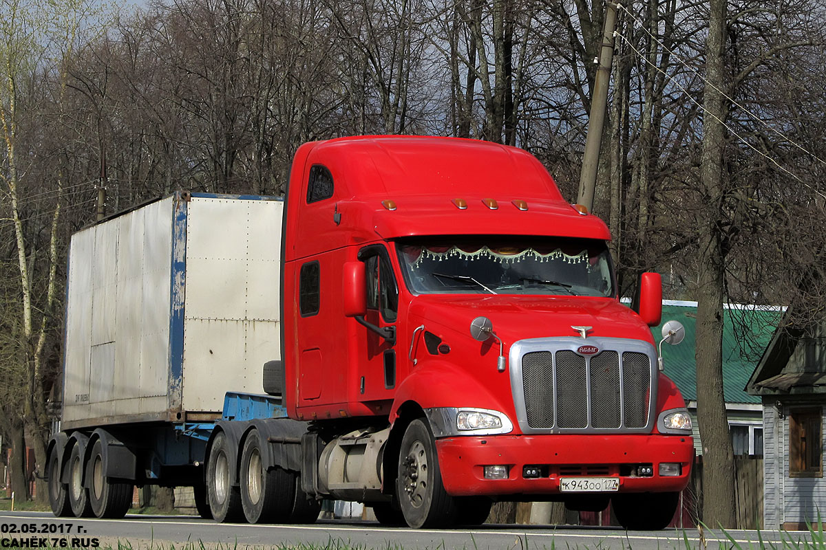 Тульская область, № К 943 ОО 177 — Peterbilt 387