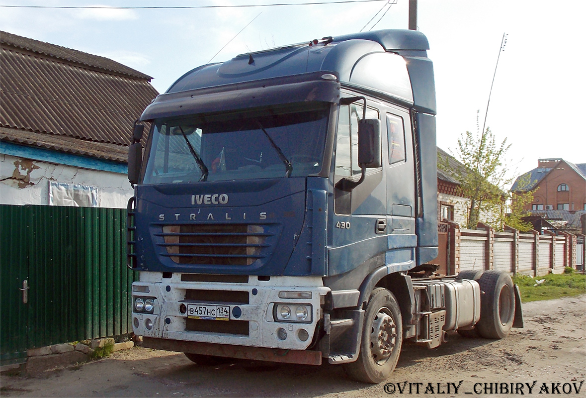 Волгоградская область, № В 457 НС 134 — IVECO Stralis ('2002) 430