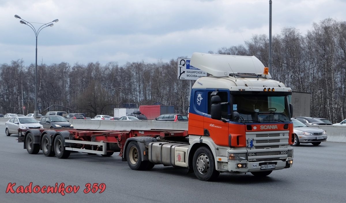 Московская область, № М 105 ТУ 90 — Scania ('1996) P124L