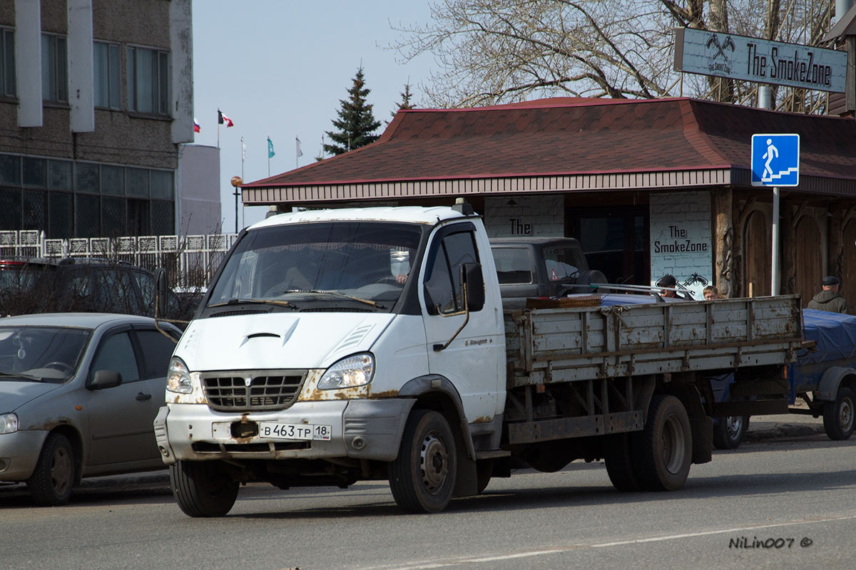 Удмуртия, № В 463 ТР 18 — ГАЗ-33104 "Валдай"