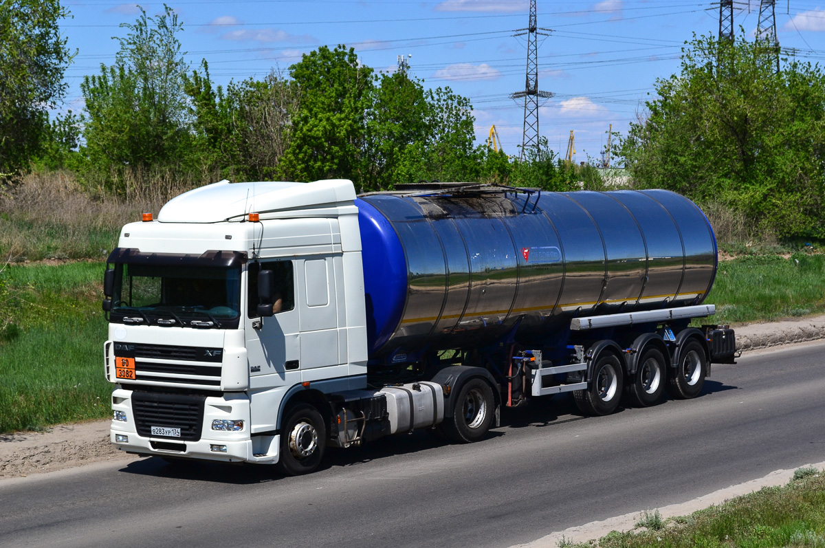 Волгоградская область, № В 283 УР 134 — DAF XF95 FT