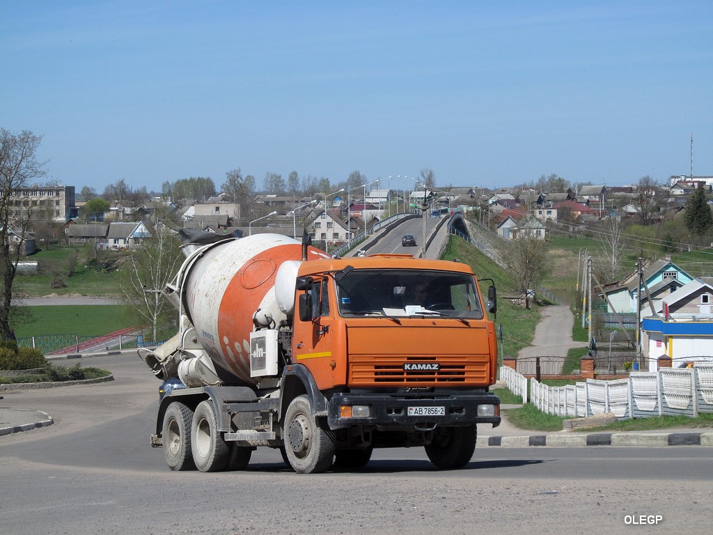 Витебская область, № АВ 7856-2 — КамАЗ (общая модель)