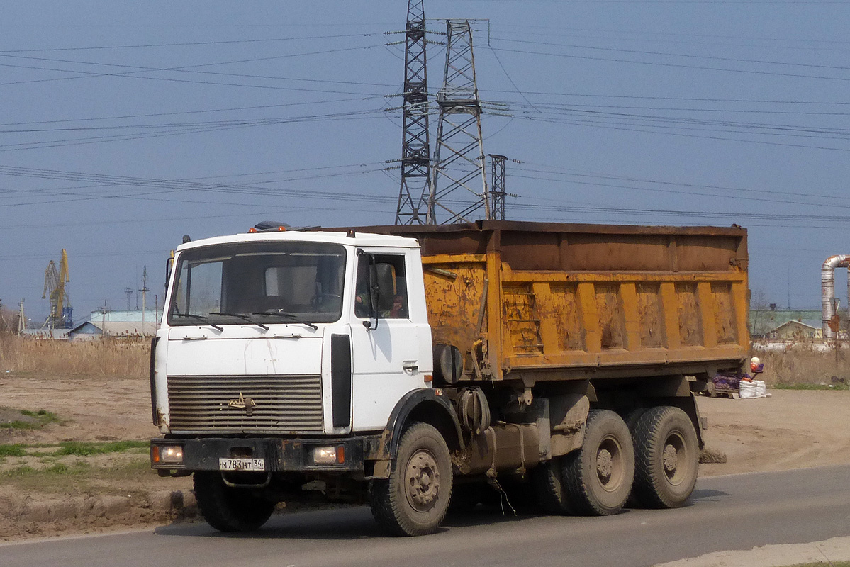 Волгоградская область, № М 783 НТ 34 — МАЗ-5516A5