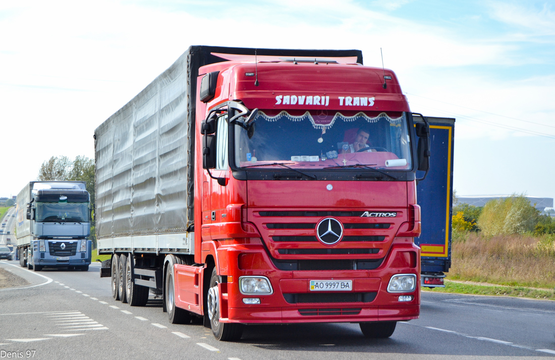 Закарпатская область, № АО 9997 ВА — Mercedes-Benz Actros ('2003) 1844