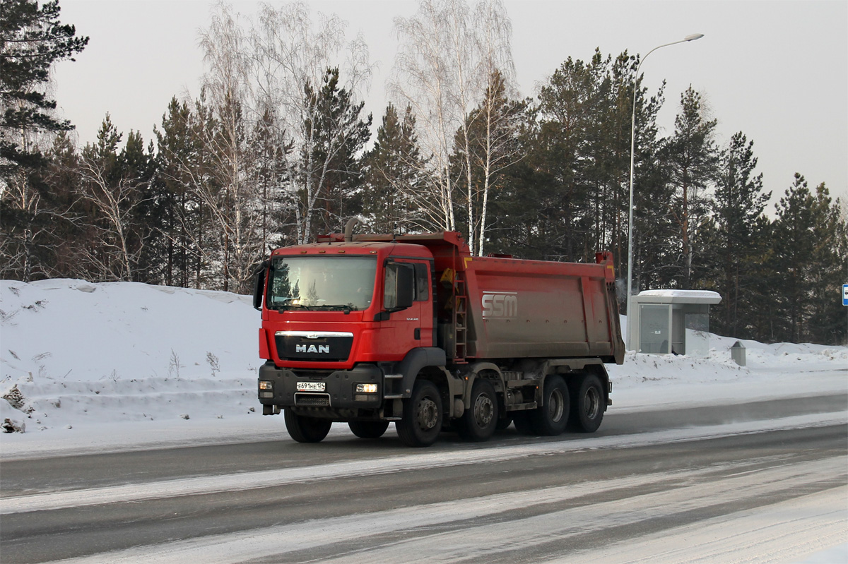 Красноярский край, № Е 691 НЕ 124 — MAN TGS ('2007) 41.440