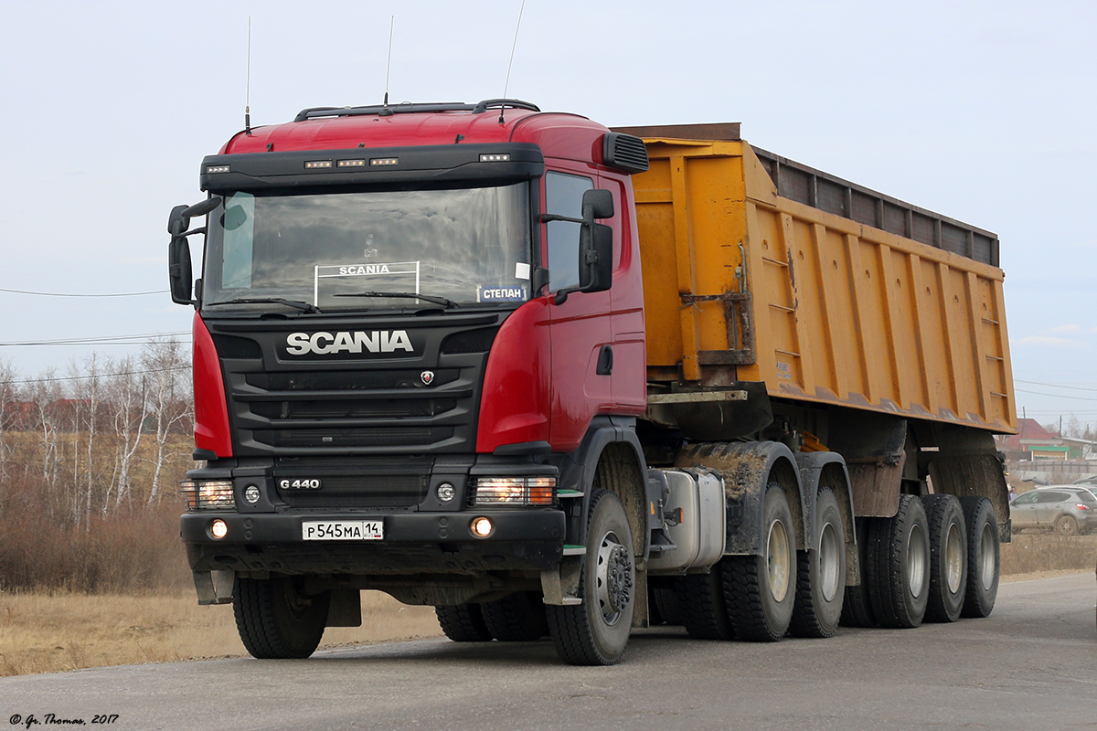 Саха (Якутия), № Р 545 МА 14 — Scania ('2013) G440