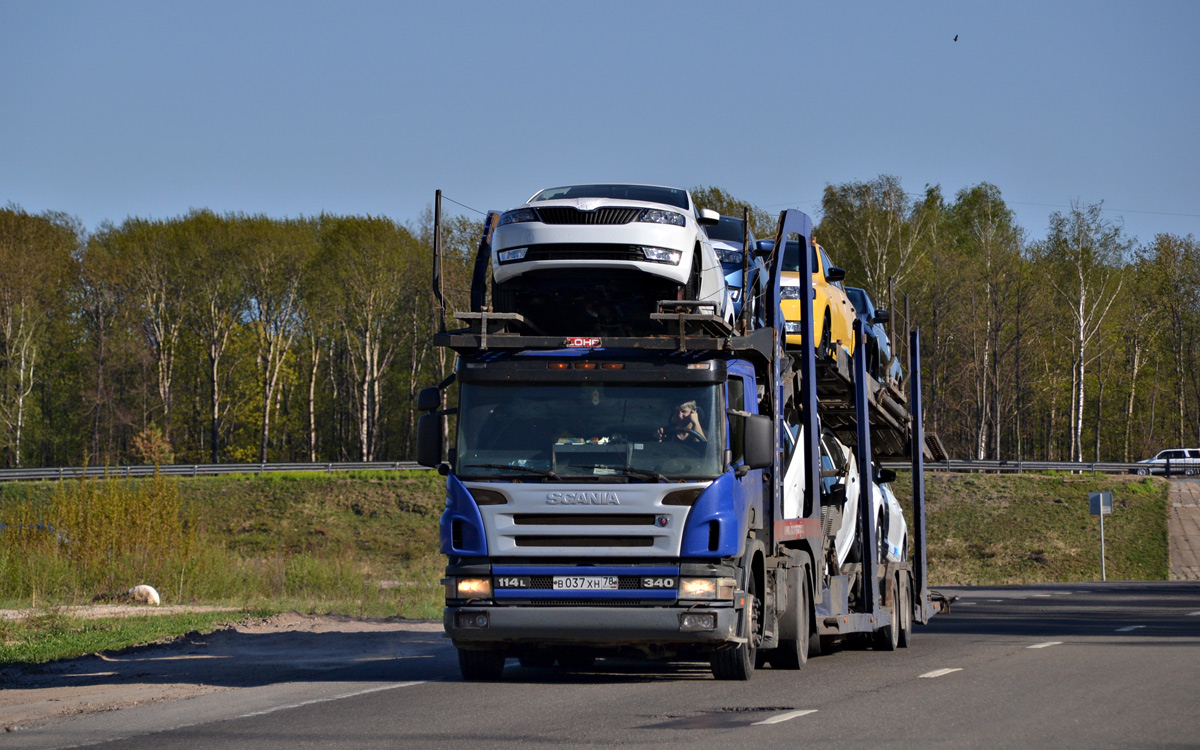 Санкт-Петербург, № В 037 ХН 78 — Scania ('1996) P114L