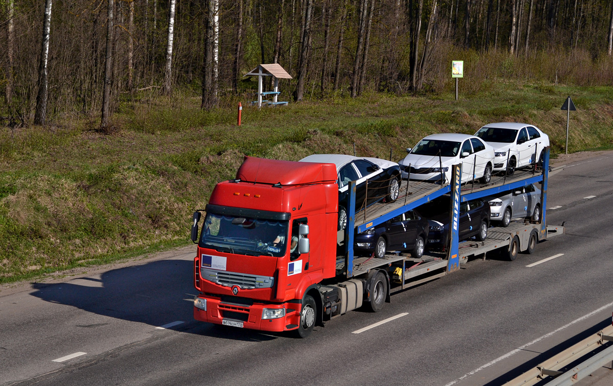 Санкт-Петербург, № В 596 ОМ 178 — Renault Premium ('2006) [X9P]