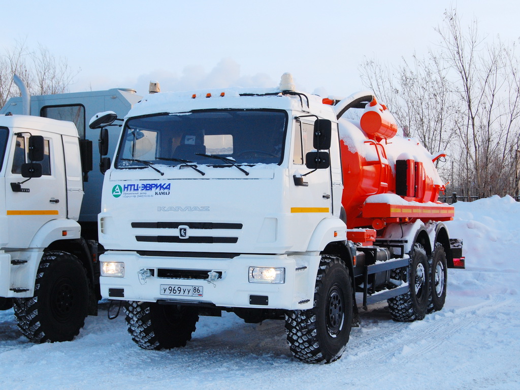 Ханты-Мансийский автоном.округ, № У 969 УУ 86 — КамАЗ-43118 (общая модель)