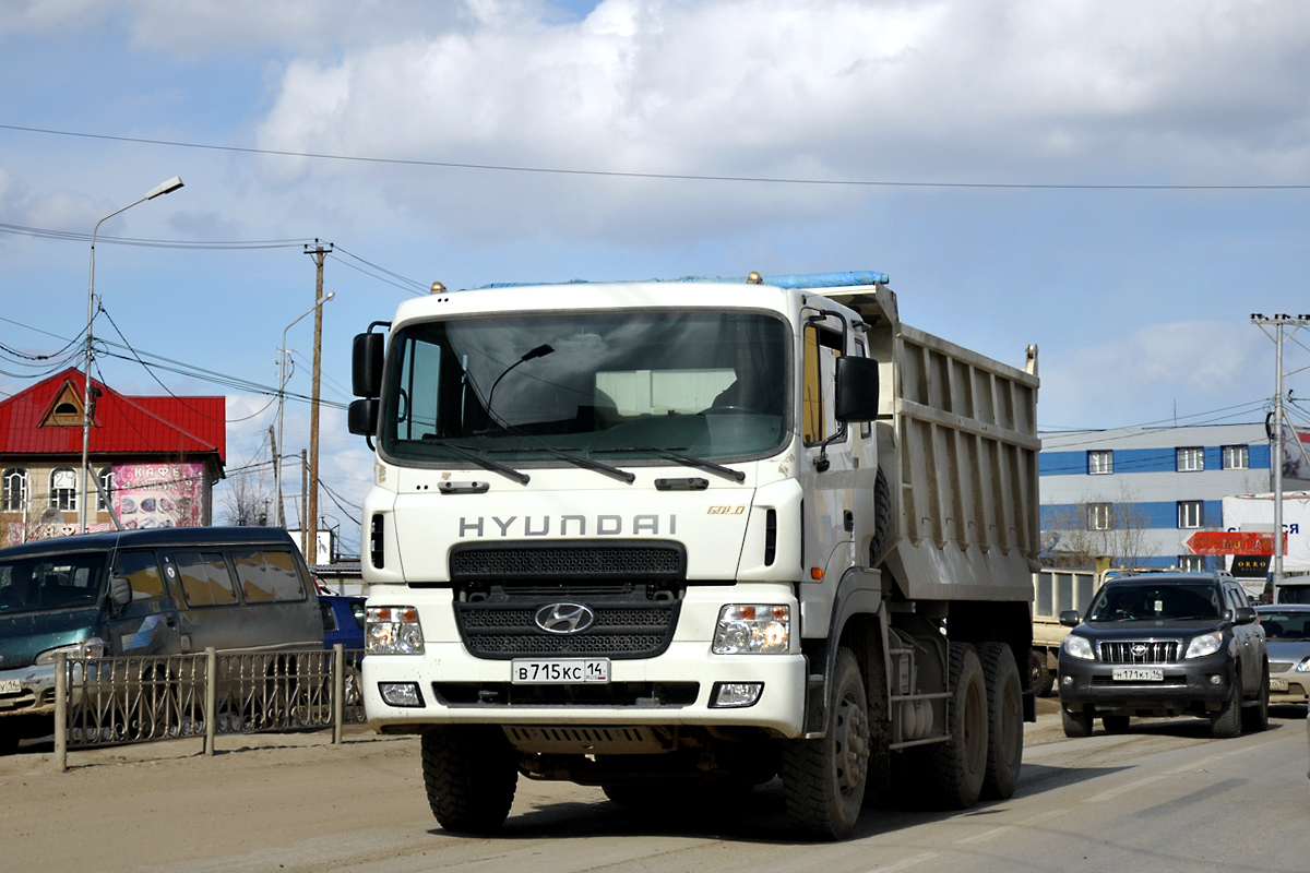 Саха (Якутия), № В 715 КС 14 — Hyundai Power Truck HD270