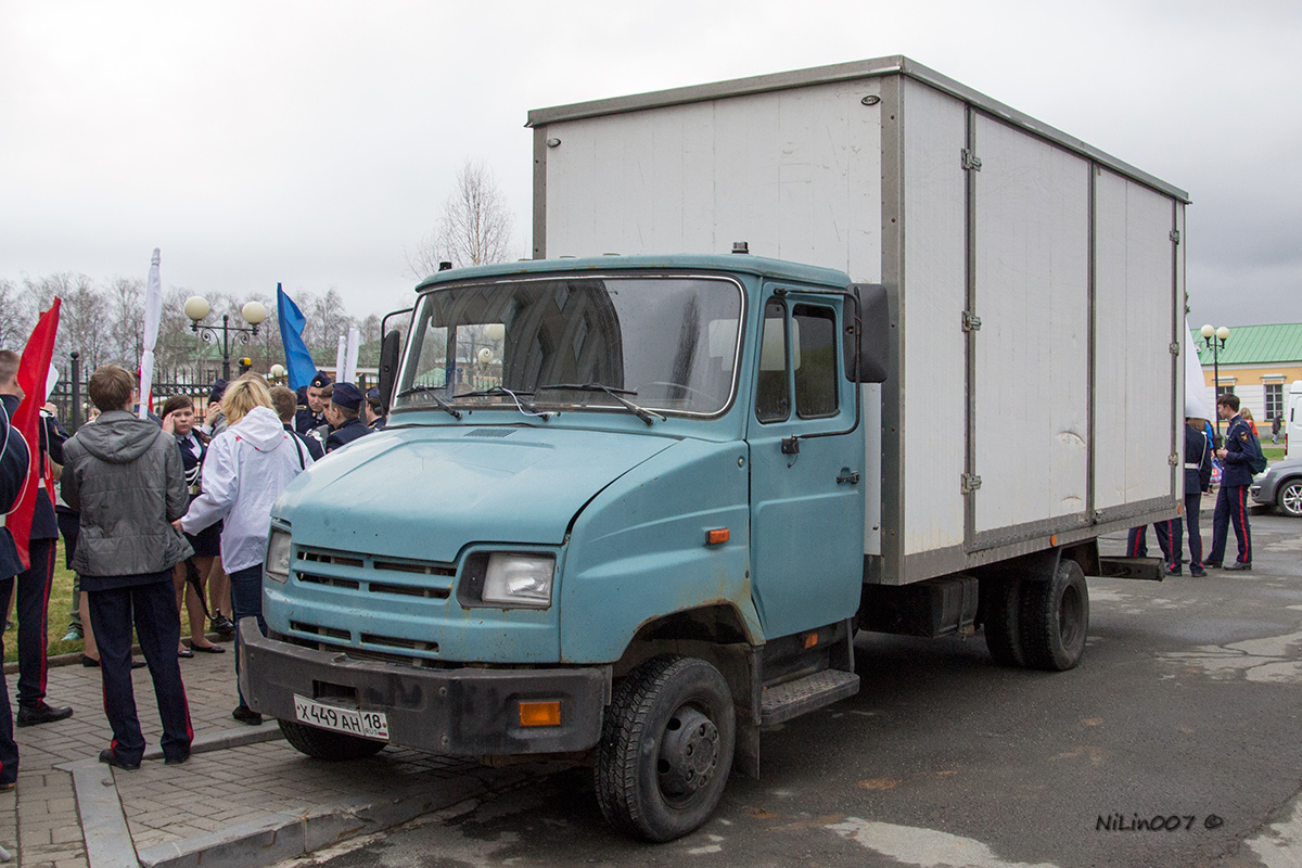 Удмуртия, № Х 449 АН 18 — ЗИЛ-5301 "Бычок"(общая модель)