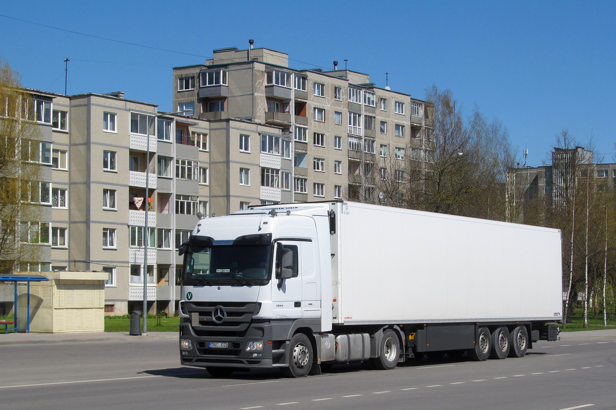 Литва, № GNC 642 — Mercedes-Benz Actros ('2009) 1844