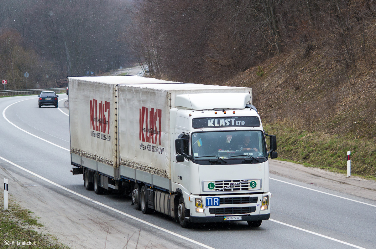 Хмельницкая область, № ВХ 8722 АТ — Volvo ('2002) FH12.440