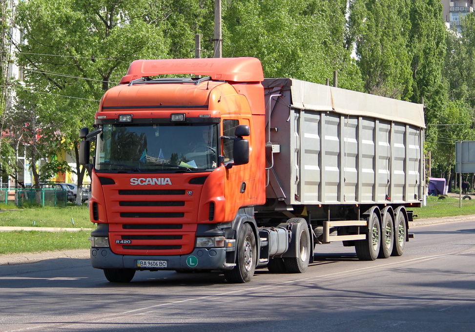 Кировоградская область, № ВА 9606 ВС — Scania ('2004) R420