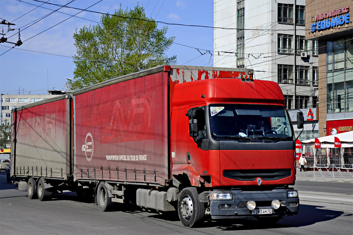 Марий Эл, № Т 283 АМ 12 — Renault Premium ('1996)