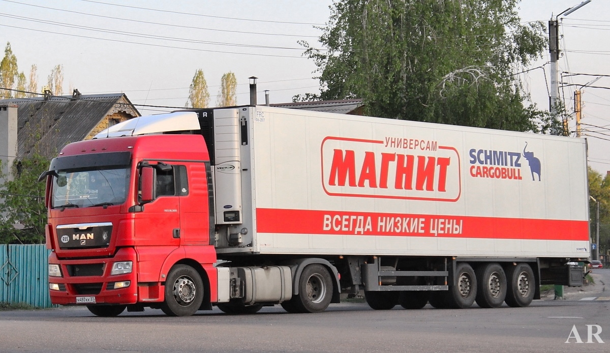 Ивановская область, № Н 497 КК 37 — MAN TGX ('2007) 18.360