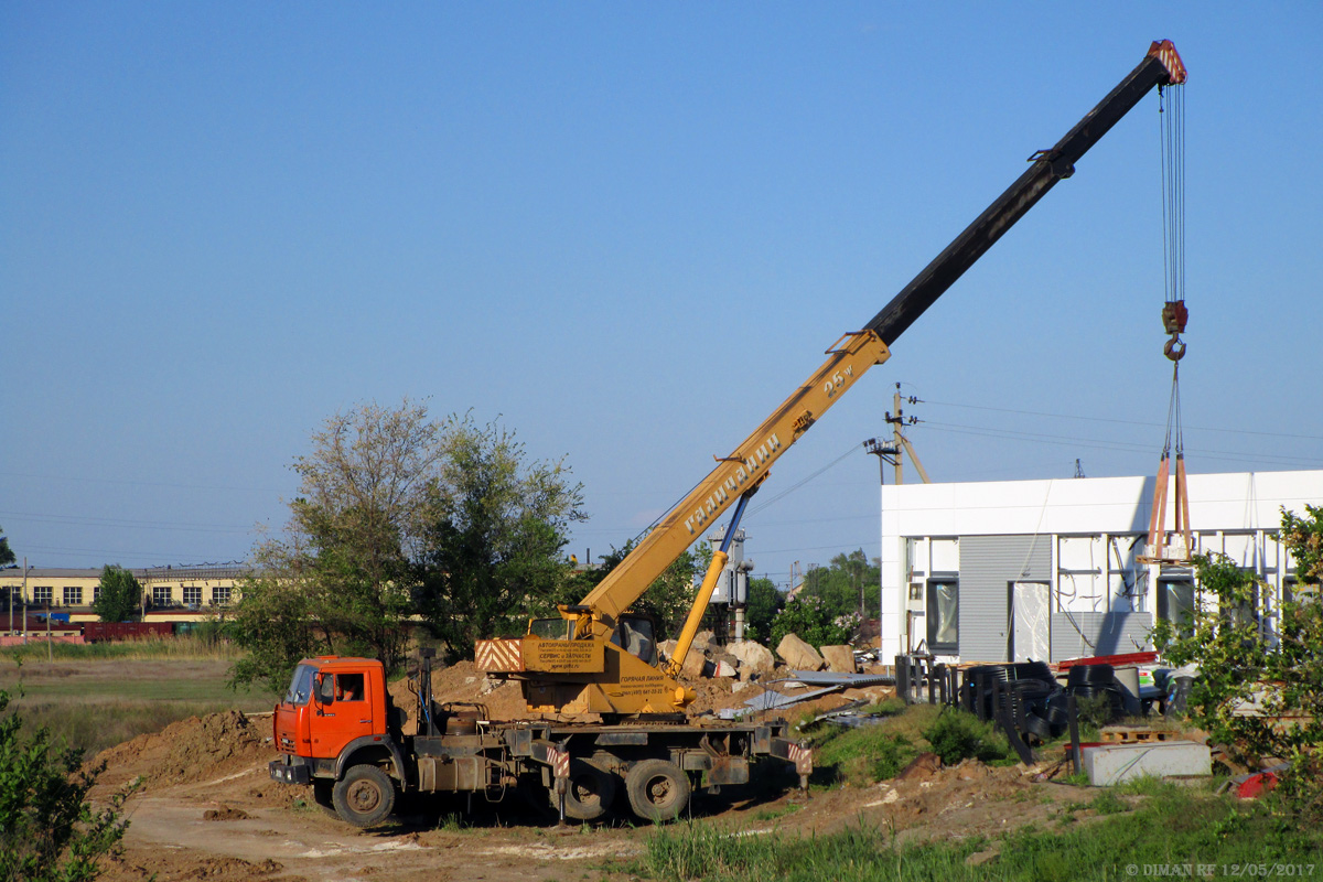 Волгоградская область, № У 752 СС 34 — КамАЗ-55111-15 [55111R]