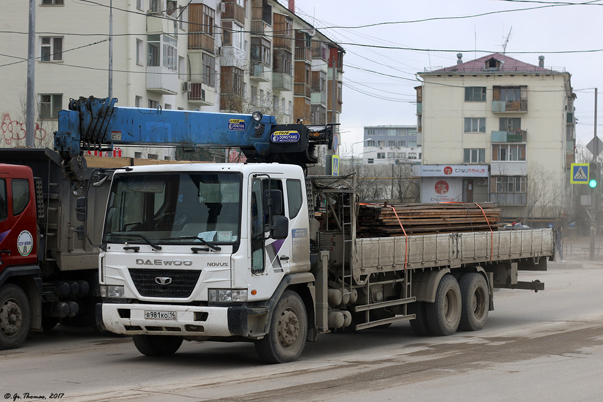 Саха (Якутия), № В 981 КО 14 — Daewoo Novus