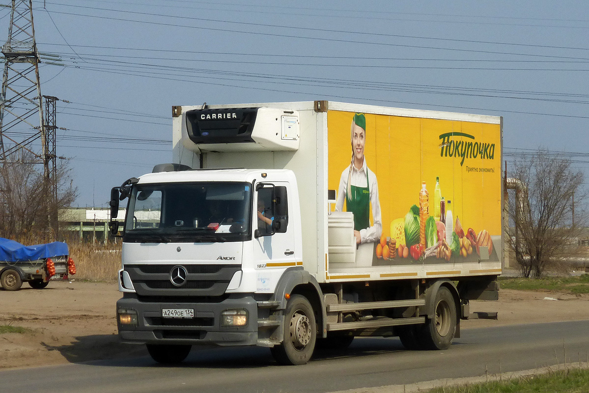 Волгоградская область, № А 249 ОЕ 134 — Mercedes-Benz Axor 1823