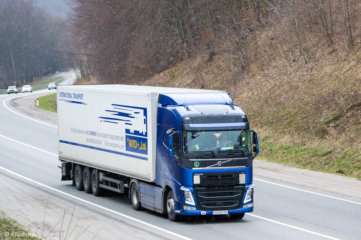 Закарпатская область, № АА 9231 РС — Volvo ('2012) FH.460