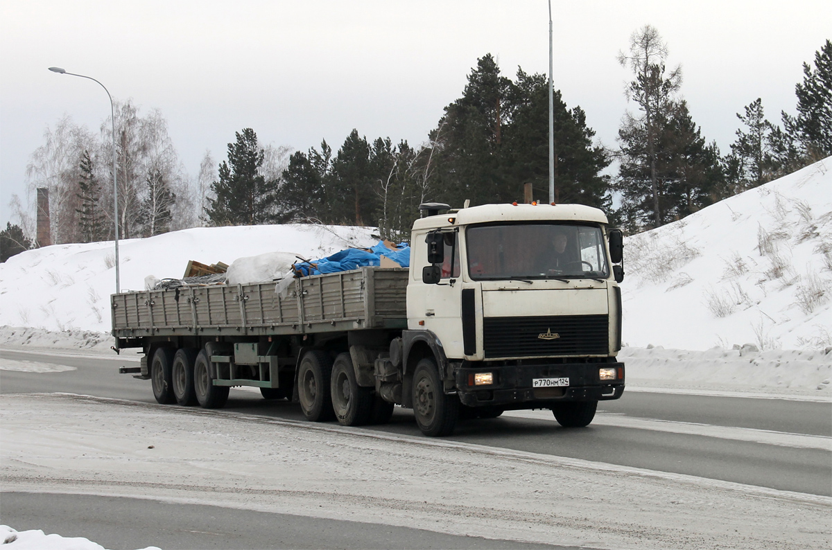 Красноярский край, № Р 770 НМ 124 — МАЗ-642208; Красноярский край, № МХ 3243 24 — МАЗ-9758