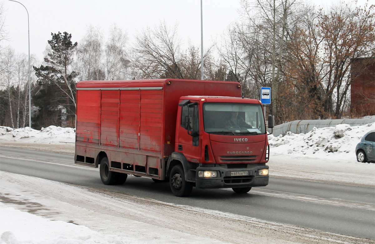 Красноярский край, № Е 651 ОА 154 — IVECO EuroCargo ('2002)