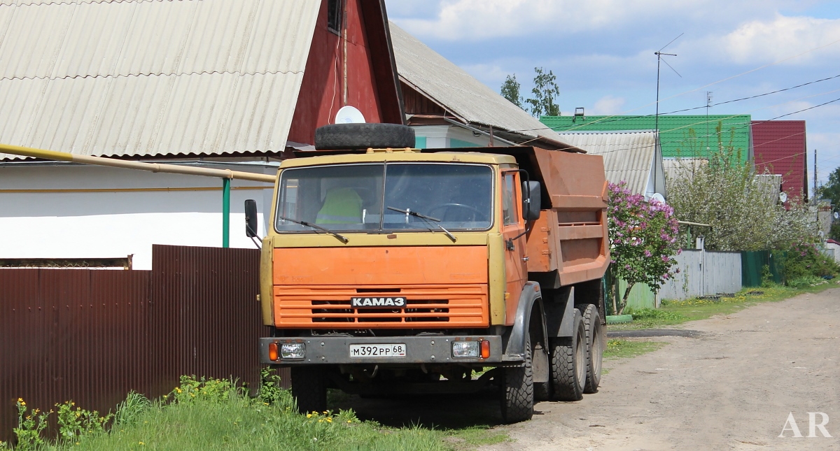 Тамбовская область, № М 392 РР 68 — КамАЗ-55111 [551110]