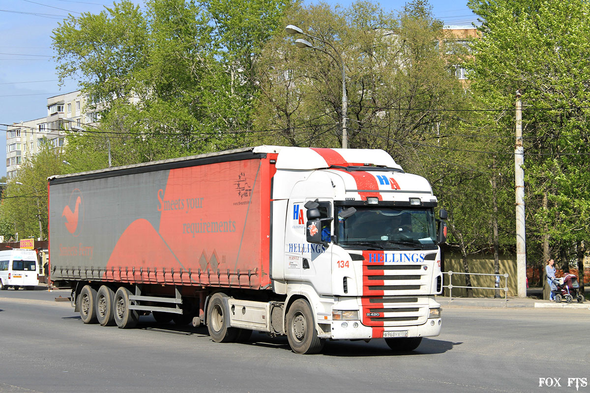 Московская область, № В 968 УА 190 — Scania ('2004) R420